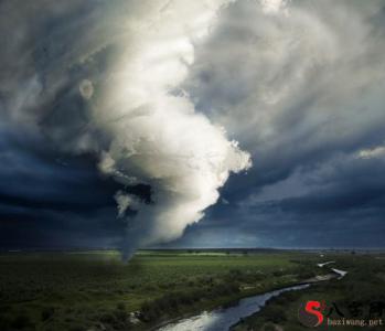 Dreaming of being swept away by a tornado
