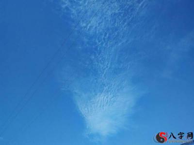 Dreaming of a nice pattern in the sky