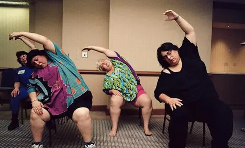 Dreaming of a fat man dancing