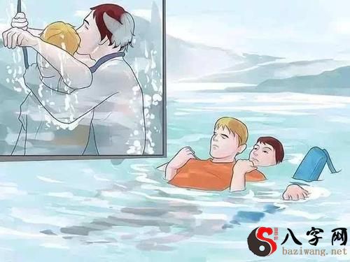 Dreaming of swimming to save someone's life