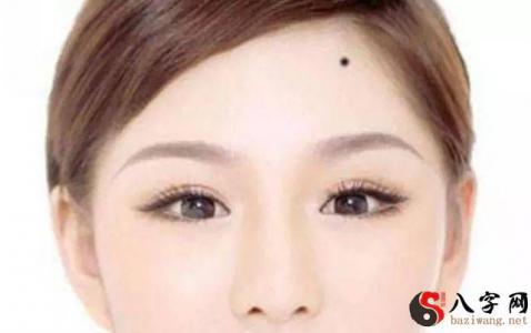 Whether a mole on a lady's face is good or bad is clear to see!